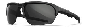 Matte Black-Black Ops frame with Captivate Polarized Black Mirror (grey base) Lenses