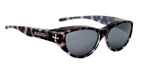 Black Cheetah frame/Polarized Gray lenses
