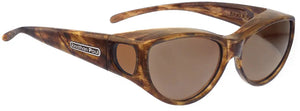 Tiger's Eye frame/Amber Polarized lenses