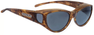 Tiger's Eye frame/Gray Polarized Lenses