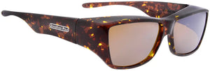 Leopard frame/Amber Polarized lenses