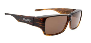 Bark frame/Polarized Amber lenses
