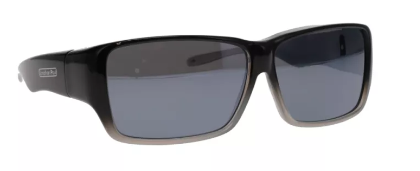 Jonathan Paul Oogee Fitover Sunglasses Black Fade/Gray