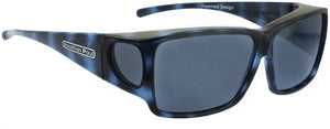Blue Demi frame/Gray Polarized Lenses