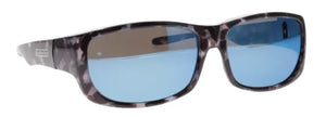 Black Marble frame/Blue Mirror Polarized lenses