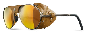 Copper-Tobacco frame/ Spectron 3 Gold Mirror lenses