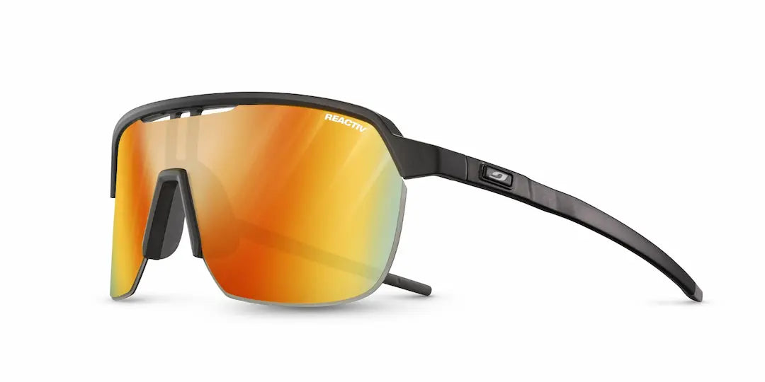 Julbo Frequency Sunglasses, Black/Gray / REACTIV 1-3 Light Amplifier