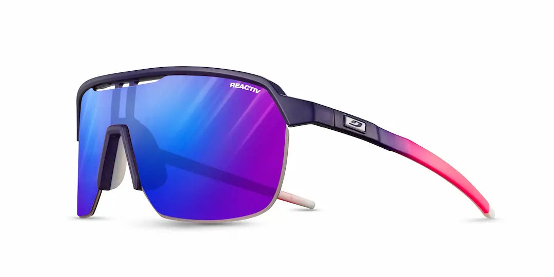 Julbo Frequency sunglasses in purple-Pink and light changing lenses