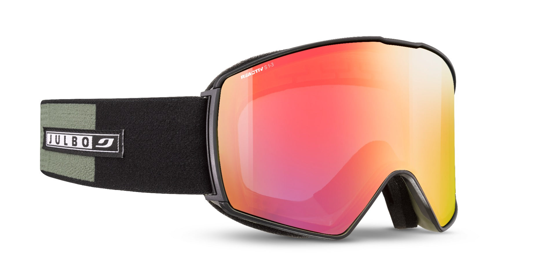 Julbo Launcher Black-Green/Reactiv 1-3 High Contrast