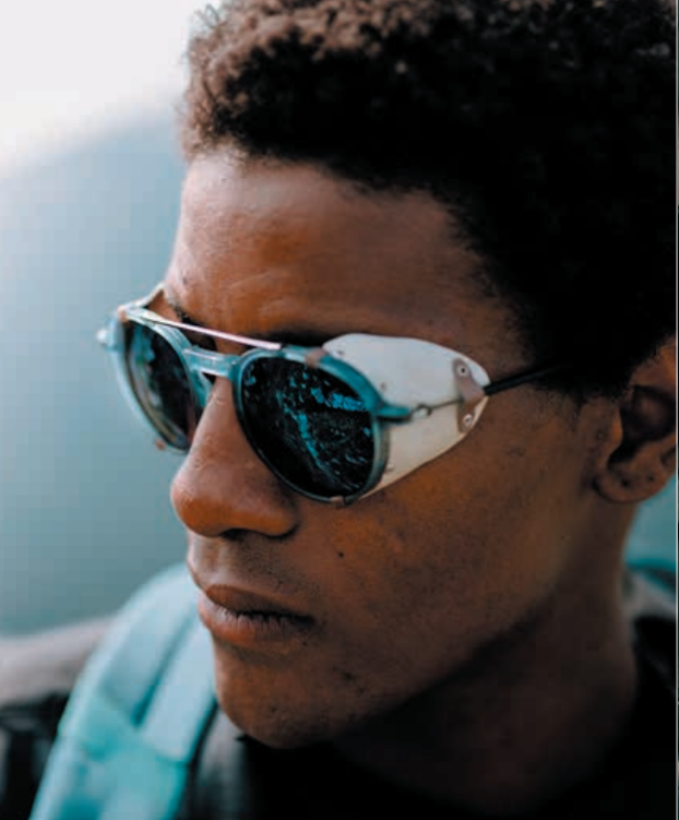 Person wearing Julbo Legacy  sunglasses