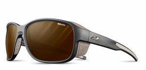 Black-Brown accent frame/Reactiv 2-4 Polarized lenses
