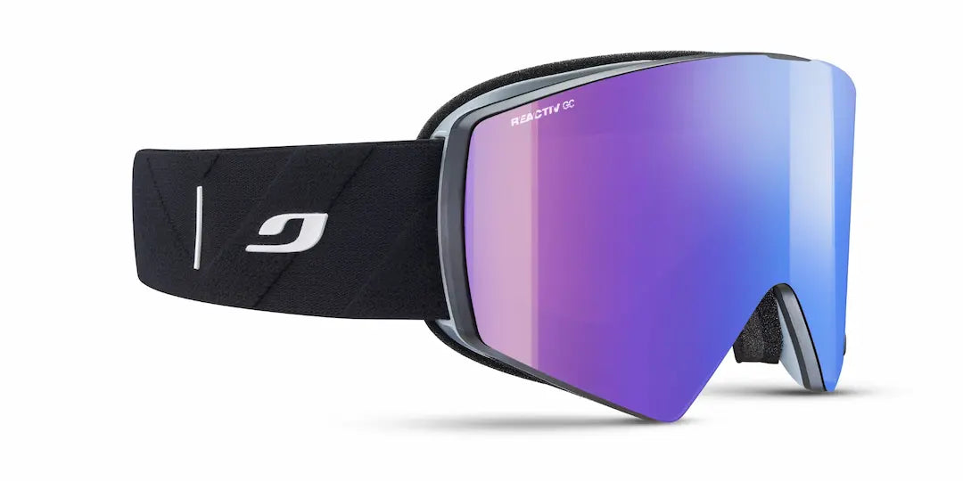 Julbo Razor Edge ski goggles in Black with gray with glare control lenses