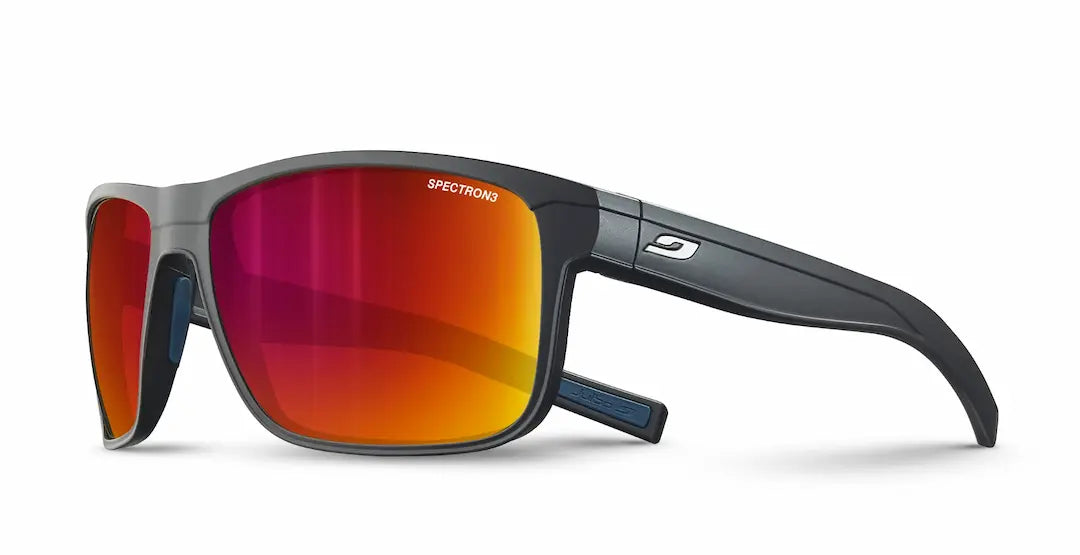 Julbo Renegade Black-Blue sunglasses with Spectron 3 lenses