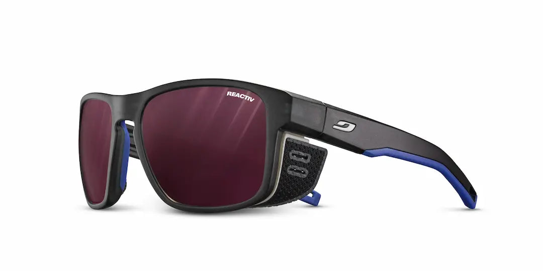 Julbo Shield M Matte Black-Blue/Reactiv 0-4