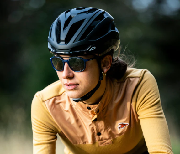 Person wearing Julbo Slack sunglasses