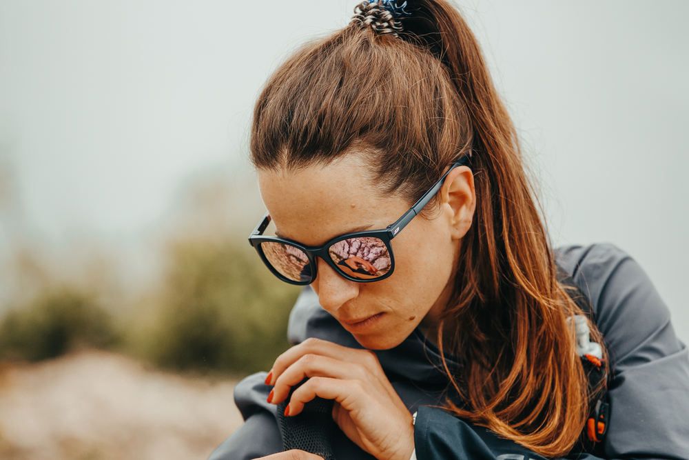 girl wearing Julbo Spark Sunglasses