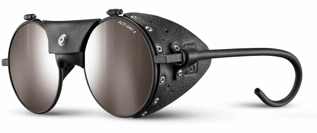 Julbo Vermont mountaineering sunglasses in black with glass lenses