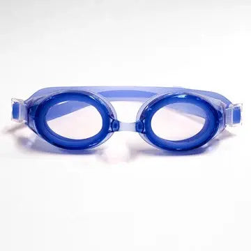 Kids Bright Eyes swim goggles in blue