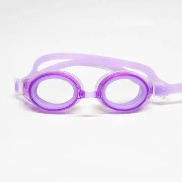 Kids Bright Eyes swim goggles in purple