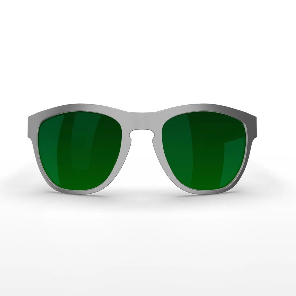Dink Key Largo Silver Matte/Green Polarized
