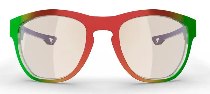 Dink Key West Pickleball eyewear in rainbow red with natural lenses