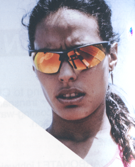 Person wearing Ocean Lanzarote sunglasses