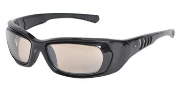 Leader Reflective Sunglasses in Black Sunglasses