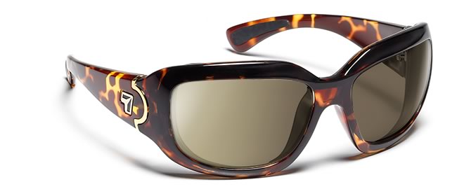 7Eye by Panoptx Leveche Light Tortoise/Photochromic 24:7 Copper NXT Prescription Sunglasses 