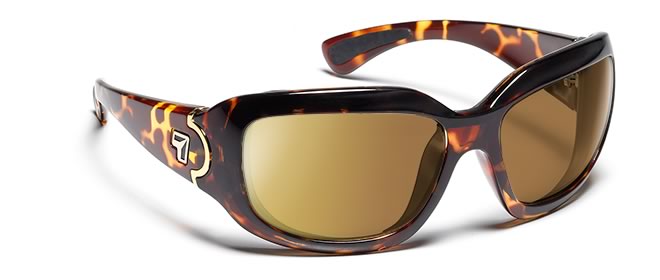 7Eye by Panoptx Leveche Light Tortoise/SharpView Copper Prescription Sunglasses 