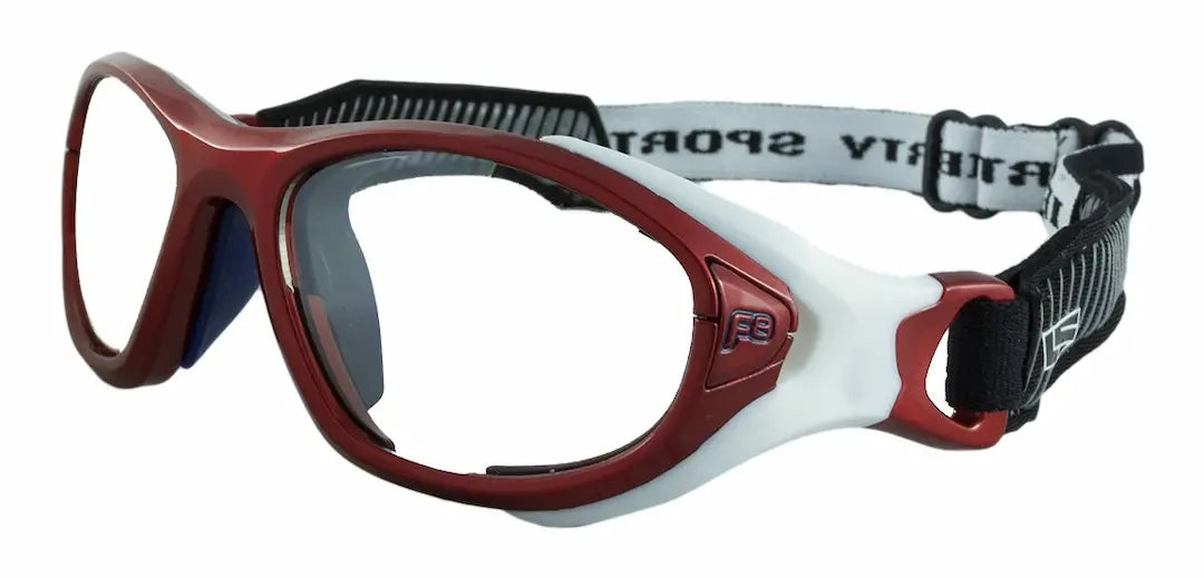 LS Rec-Specs F8 Helmet Spex XL Safety Sports Glasses