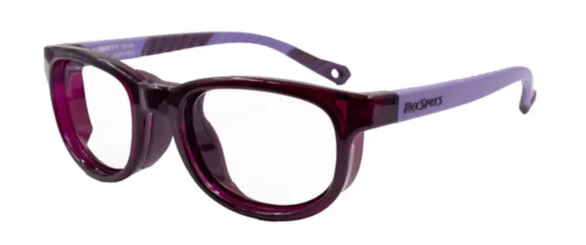 Liberty Sport Rec-Specs Hybrid 1 sports glasses in purple with pink