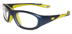 Matte Navy-Green frame/Clear Silver lenses