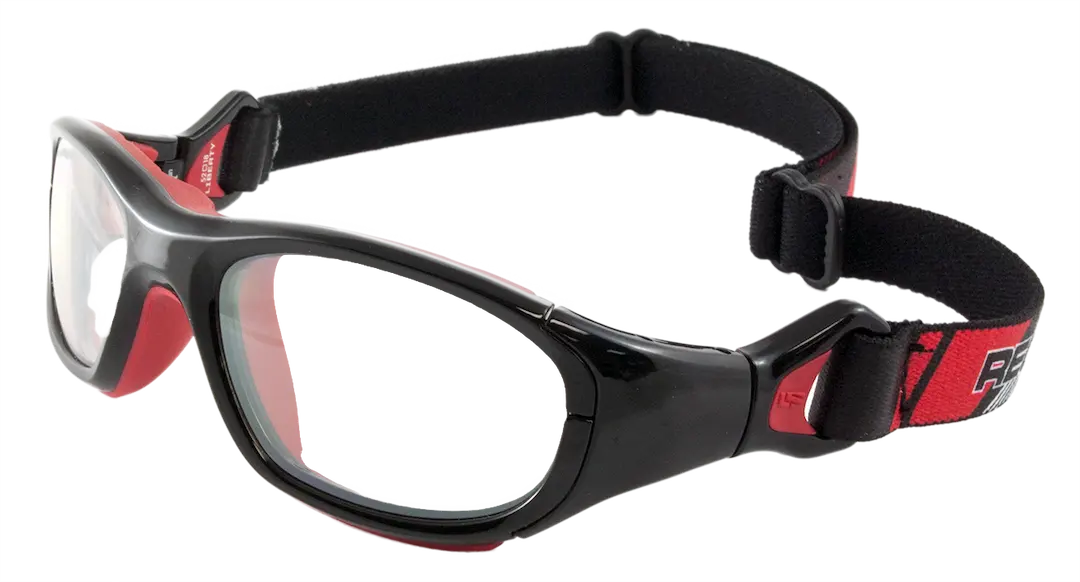 Liberty Sport Rec-Specs RS-41 sports goggles in black with red