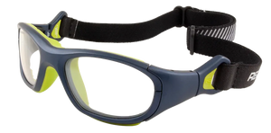 Shiny Navy-Green frame/Clear Silver lenses