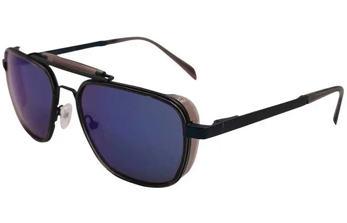 Liberty Sport Siena sunglasses in Metallic Blue-Smoke