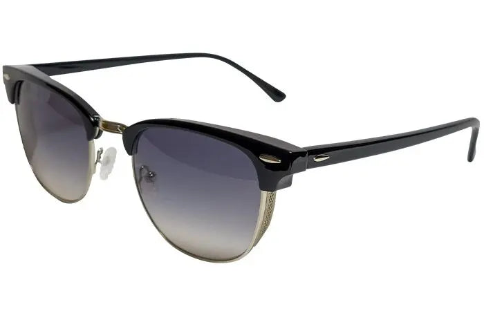 Liberty Sport Vibe sunglasses in black with silver and gradient lenses