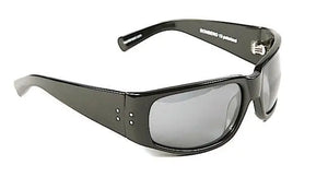 Black frame/Grey Polarized Glass lenses