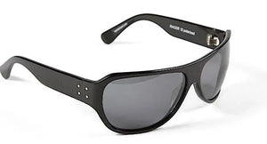 Gloss Black frame/Grey Glass Polarized lenses