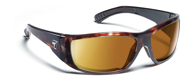 7Eye by Panoptx Maestro Dark Tortoise/Polarized PolarFusion Copper NXT Sunglasses
