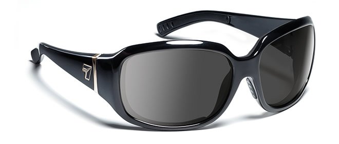  7Eye by Panoptx Mistral Glossy Black/SharpView Gray Sunglasses