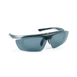 Checkered frame/Polarized Gray lenses