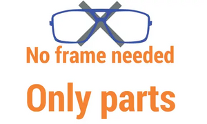 No frame/just prescription lenses