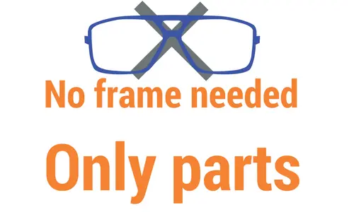 No frame needed only parts
