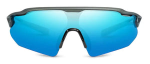 Gunmetal frame/Polarized Ice Blue lens
