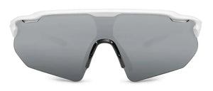 White frame/Polarized Mirror lens