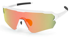 White frame/Polarized Photochromic Revo Red/Yellow and Clear lenses