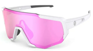 White frame/Diamant Pink lens