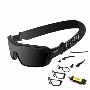 Shiny Black frame/Smoke Polarized lenses