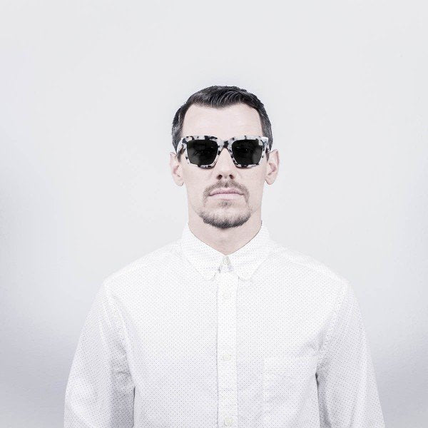 Man Wearing Ocean Jaws sunglasses