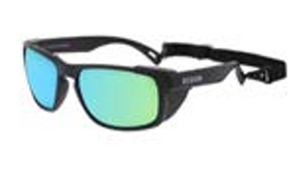 Black frame/Revo Blue Polarized lenses